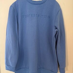 Properly Tied Kids Blue Sweatshirt